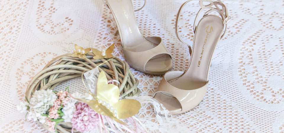 Свадебные туфли невесты